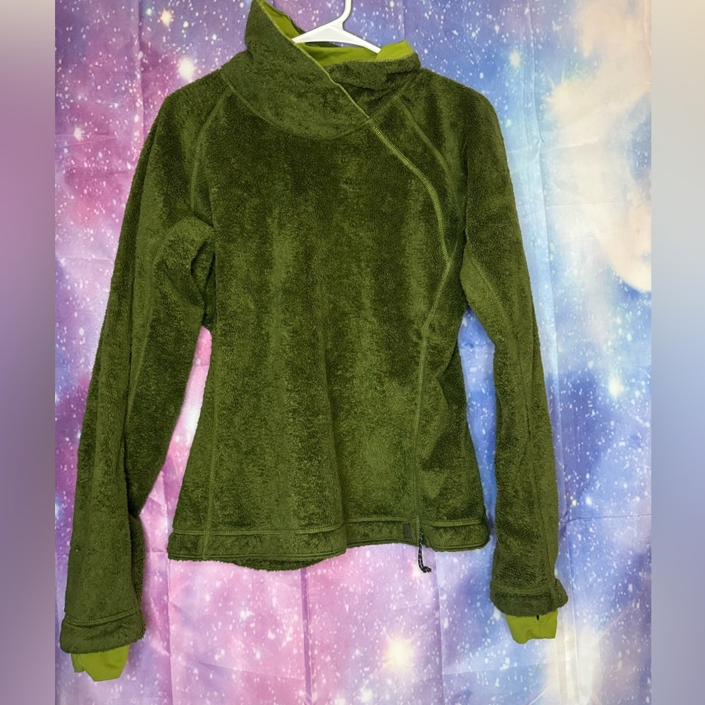Mountain Hardwear Green Fleece Jacket